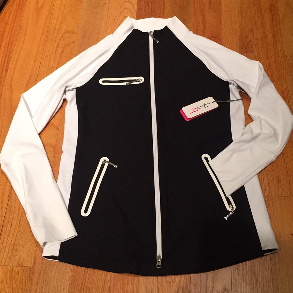 NWT Jofit Black and White Stellar Jacket Small